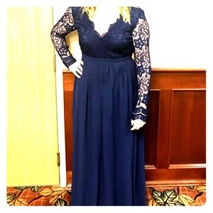 Navy formal dress